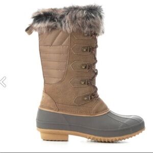 Khombu Colyn Women’s Winter Boots with Fur Trim